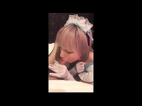 ❤️ Idol japonez [mayuka], kostum shërbyese franceze, pjesa 1, blowjob dhe kërcitje me locion ❤ Video porno tek ne ❌️